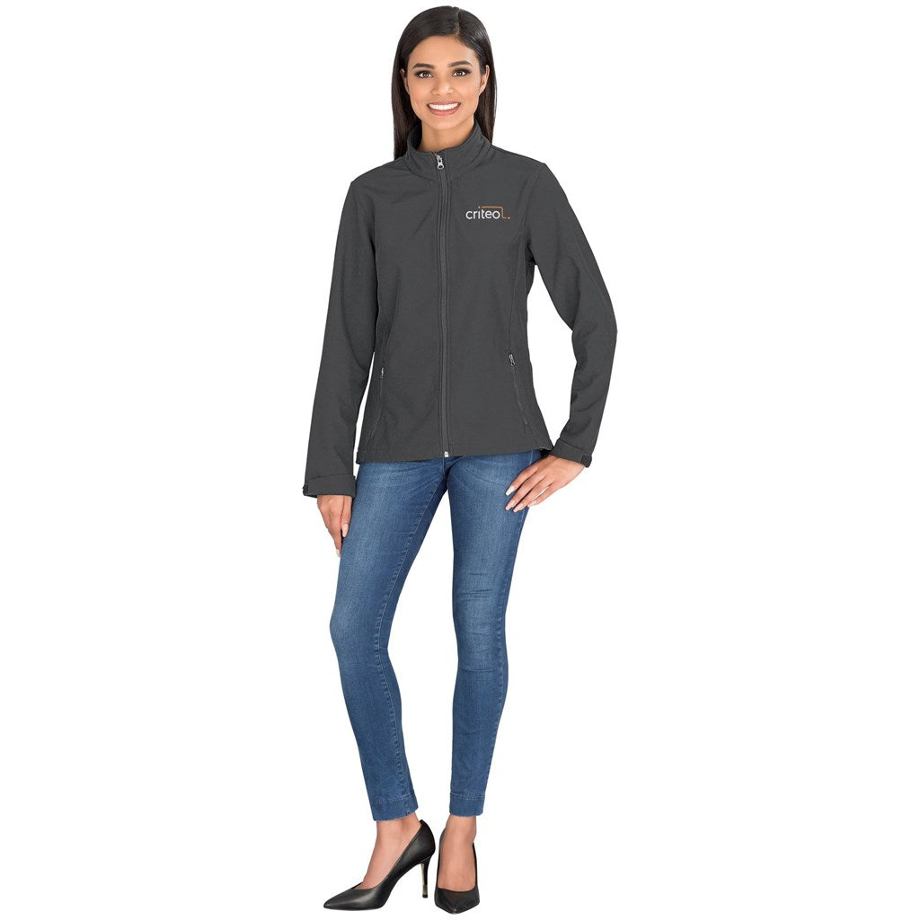 Ladies Pinnacle Softshell Jacket - Image 3