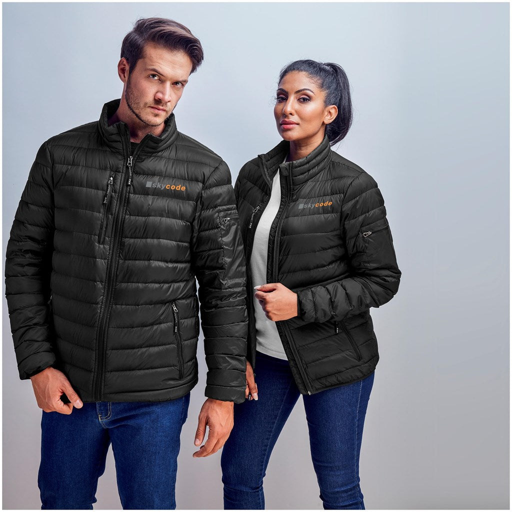 Ladies Scotia Light Down Jacket - Black - Image 6
